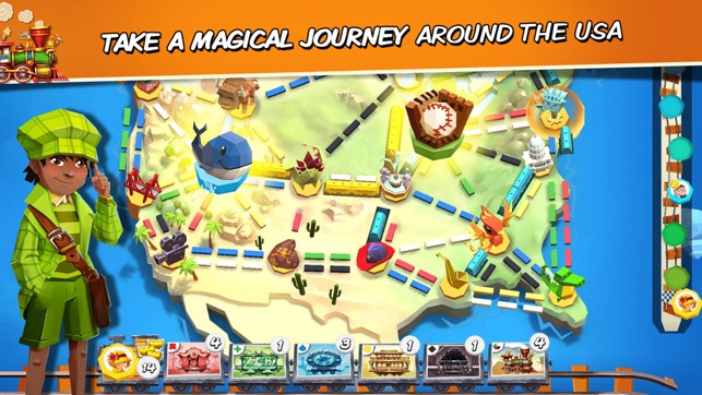 Ticket to Ride: First Journey(圖2)-速報App