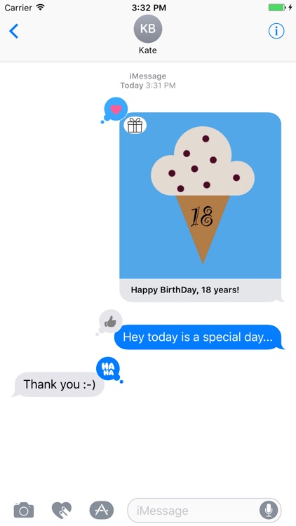 BirthDay - Stickers