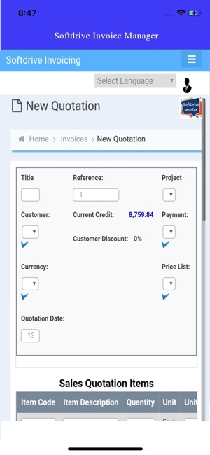 Softdrive Invoice Manager(圖9)-速報App