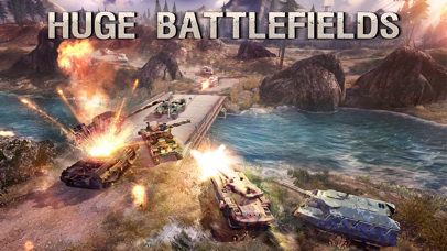 Screenshot from Infinite Tanks