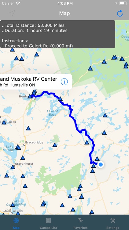 Ontario – Camping & RV spots