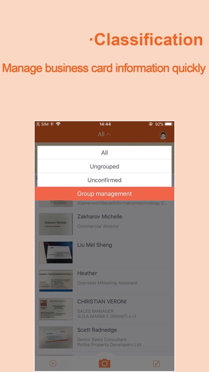 WeCard&business card scanner screenshot-3