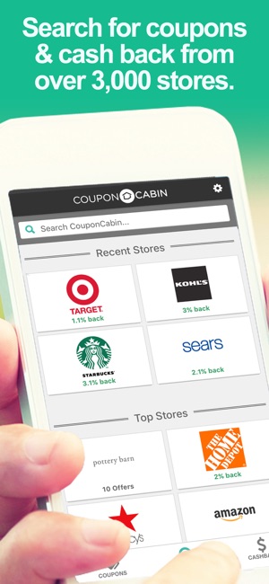 Couponcabin cash back