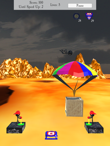 Parachute Rescuers 3D screenshot 2