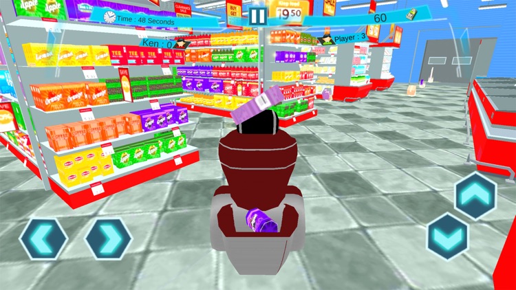 Futuristic Robot Shopping Cart screenshot-4