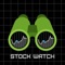 Stock Watch allows you to watch up to 8 NYSE or NASDAQ stocks