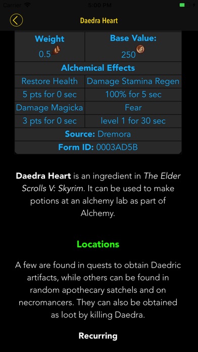 Alchemy Guide For Skyrim screenshot 2