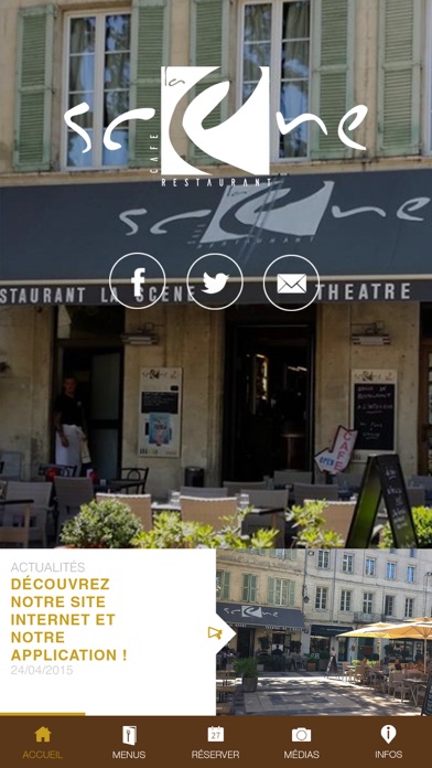 La Scène - Restaurant Avignon screenshot 2