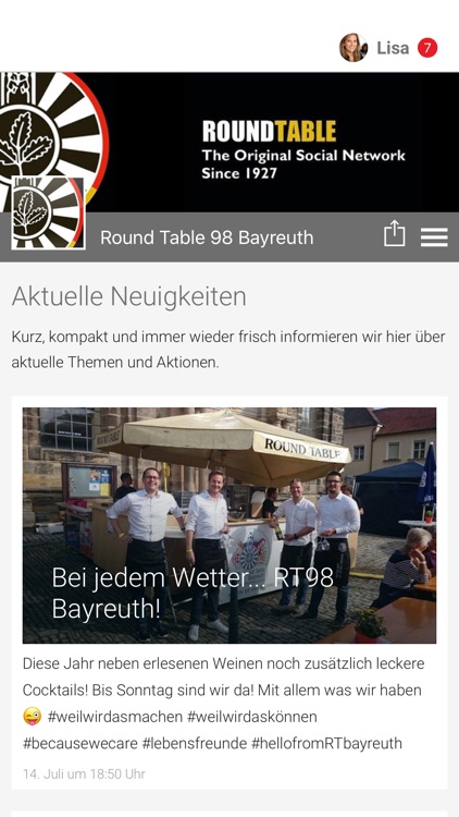 Round Table 98 Bayreuth