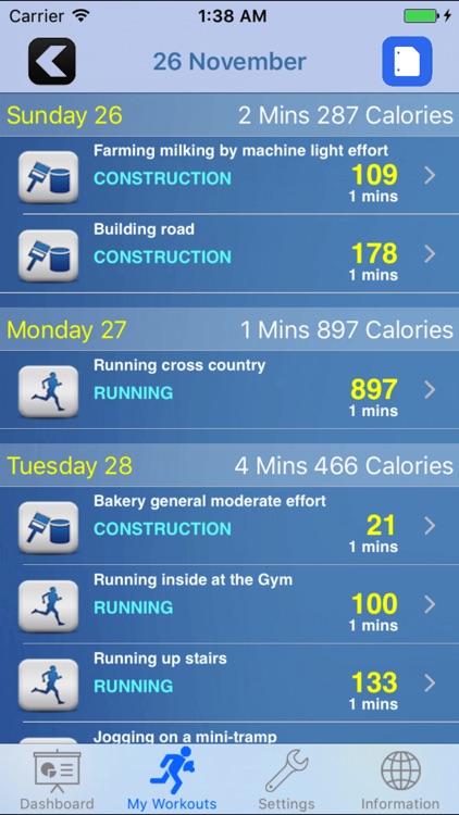 iGymWorkout – Calories & Weight Loss Tracking App screenshot-4