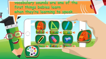 Crayon Vocabulary Book - Educational Coloring Game screenshot 2