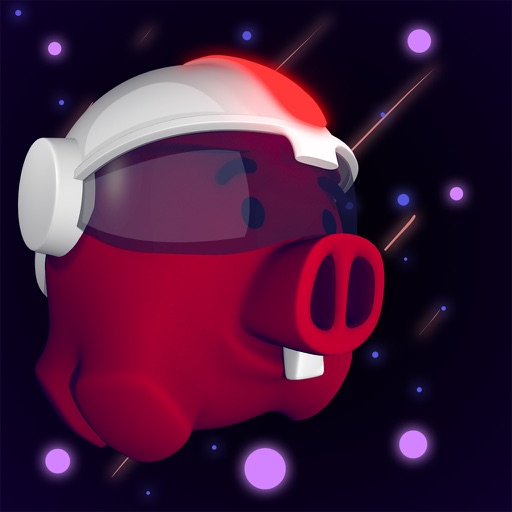Space Piggy Icon