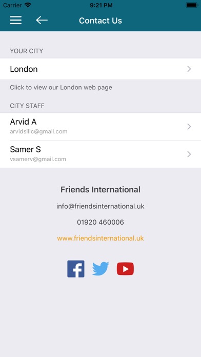 Friends International screenshot 4