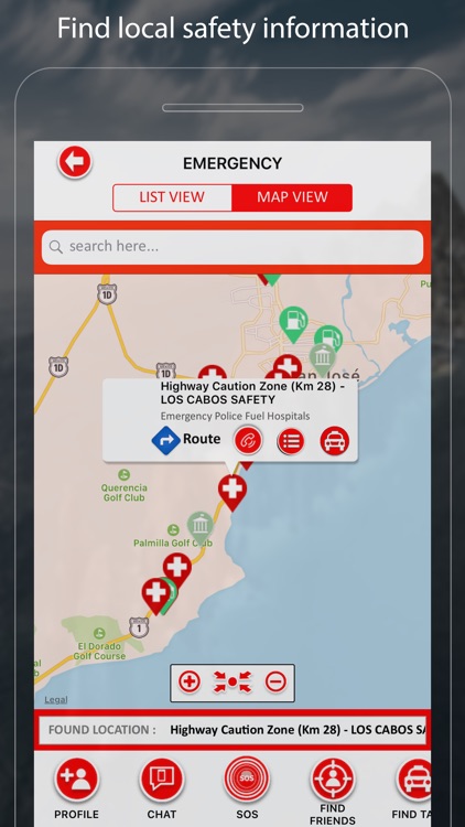 Cabo Map App