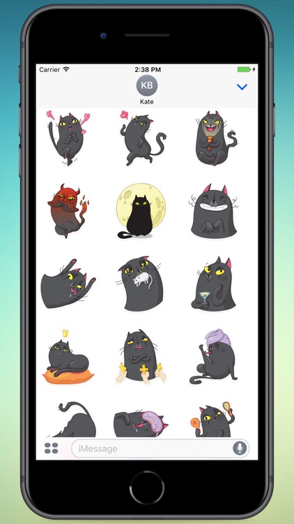 Mystic Cat! Stickers