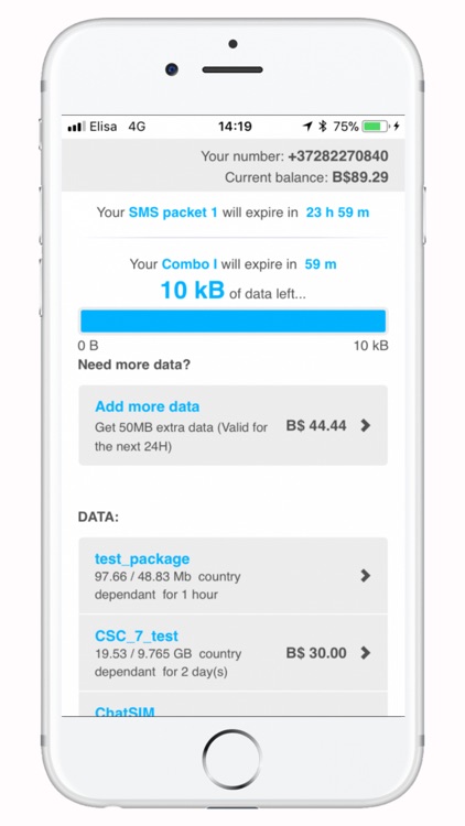 TravelChat SIM screenshot-3
