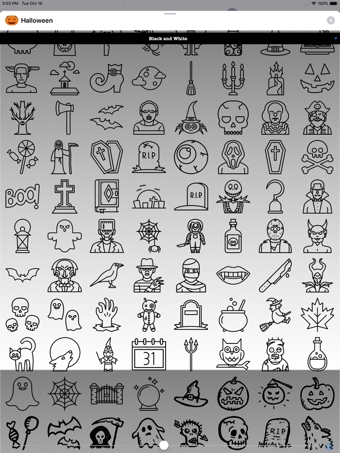 Halloween Stickers to Scare