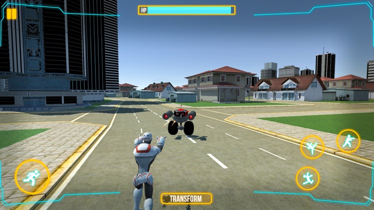 Car Robot Transformation War screenshot-3