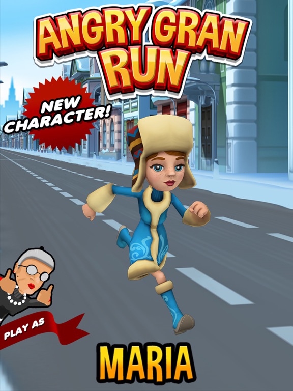 play angry gran run game