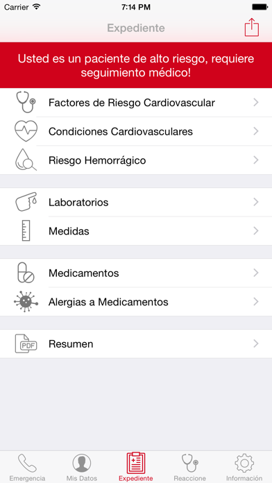 How to cancel & delete Código Infarto from iphone & ipad 4