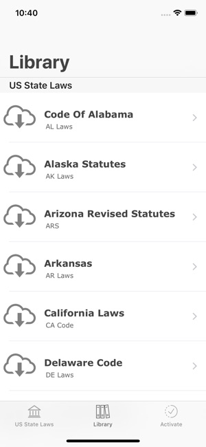 US Laws, State Law Library(圖6)-速報App