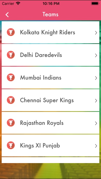 Live IPL -2018 League screenshot 4
