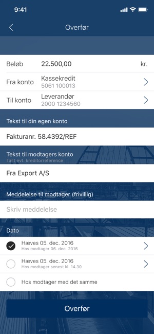 Sydbanks MobilBank Erhverv(圖3)-速報App