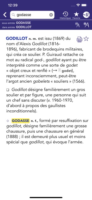 Dictionnaire Robert Historique(圖9)-速報App