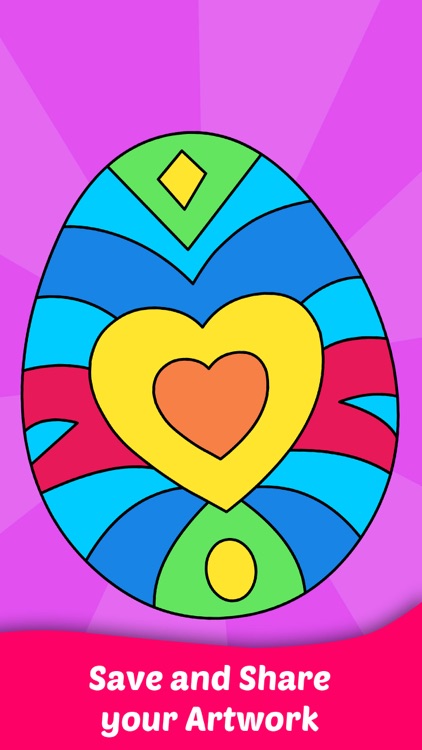 Easter Egg Coloring For Kids