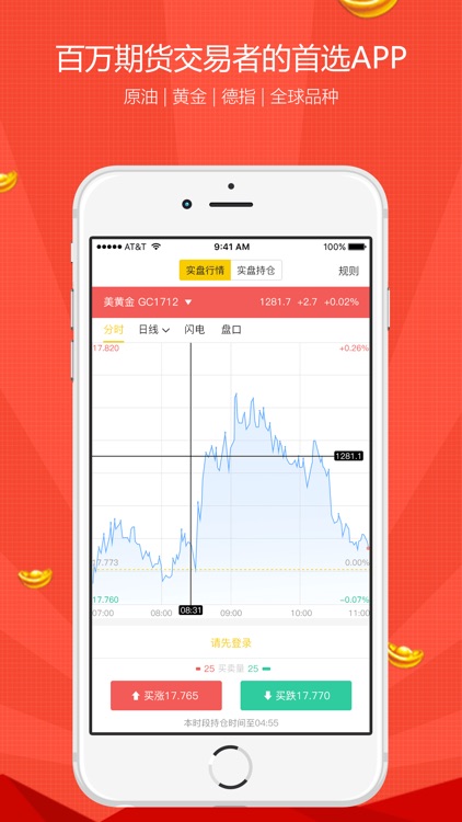 期货投资宝-原油黄金外盘期货开户软件