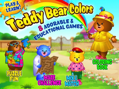 Teddy Bear Colors - náhled