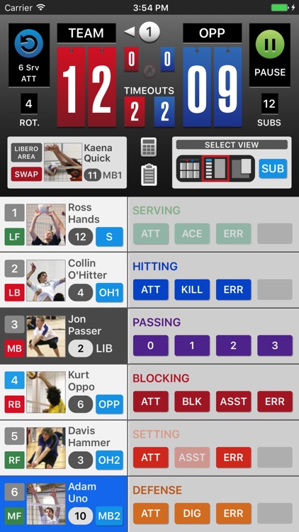 iStatVball 2 (Combined)