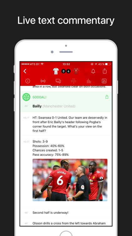MU Live – Scores & Results.