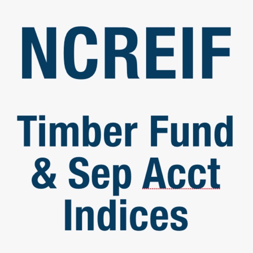 NCREIF Timberland Fund & Separate Account Indices