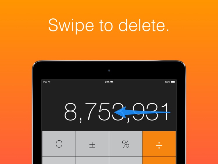 Calculator HD (for iPad) screenshot-3