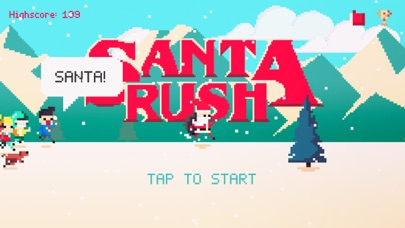 Santa Rush - Don't slow down Screenshot 1