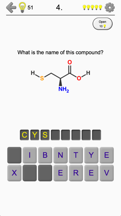 Amino Acids Structure - Essential Acid from Phenylalanine to Tryptophan Screenshot 4