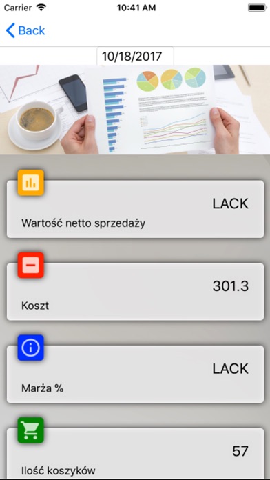 DataMobile Dashboard screenshot 2