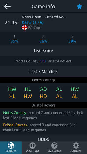 Football Bet Analyser(圖2)-速報App