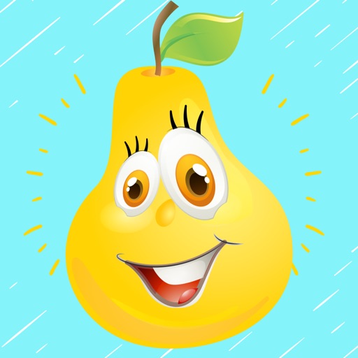 Crazy Pear : Animated stickers icon