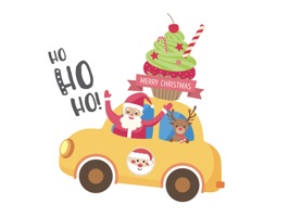 Sweet Happy Christmas Stickers