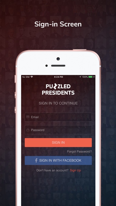 How to cancel & delete Puzzled Presidents from iphone & ipad 1