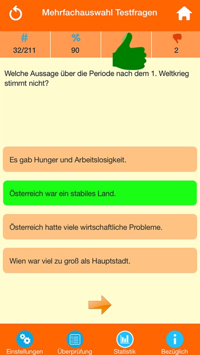Geschichte Österreichs Quiz screenshot 2