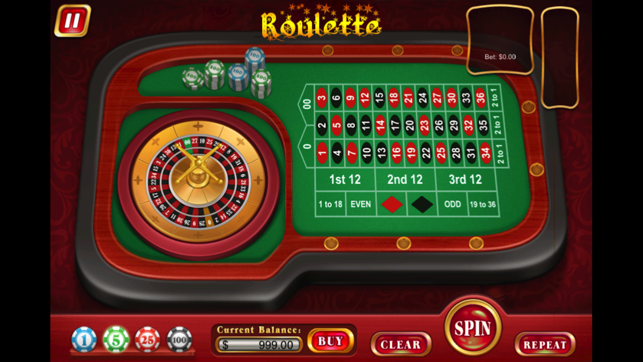 Roulette Bonus Play