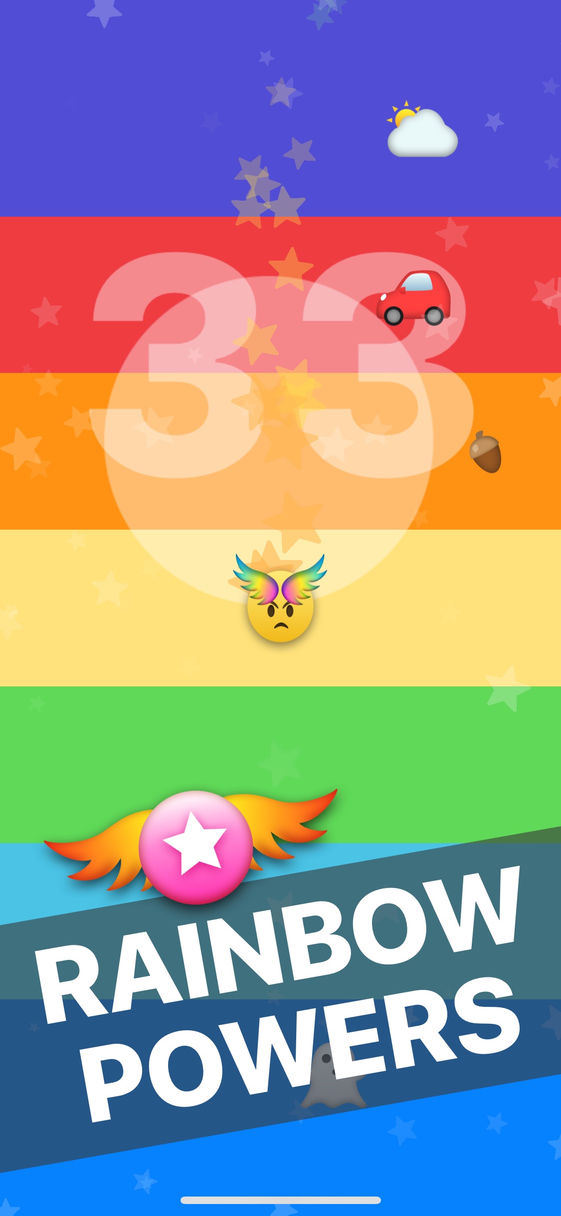 Screenshot do app Rainbrow