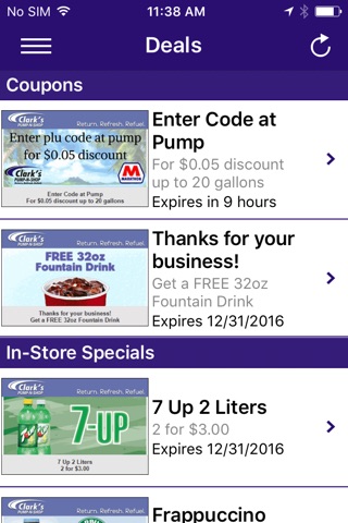Clark's Pump-N-Shop screenshot 2