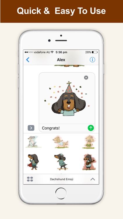 Dachshund Emoji Doxie Stickers screenshot-3
