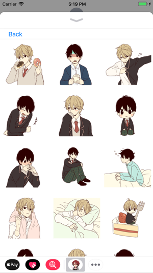 Anime Boys Stickers(圖9)-速報App