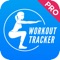 Keep track of your workouts and find out what's working for you with the Workout Tracker Pro exercise log