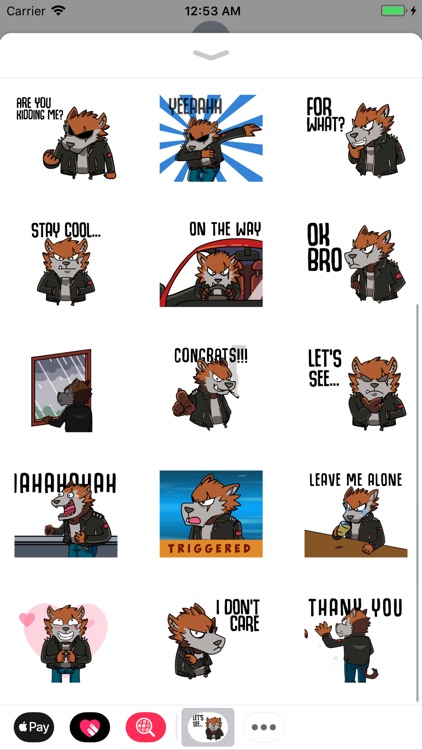 Fox Animated Sticker Pack